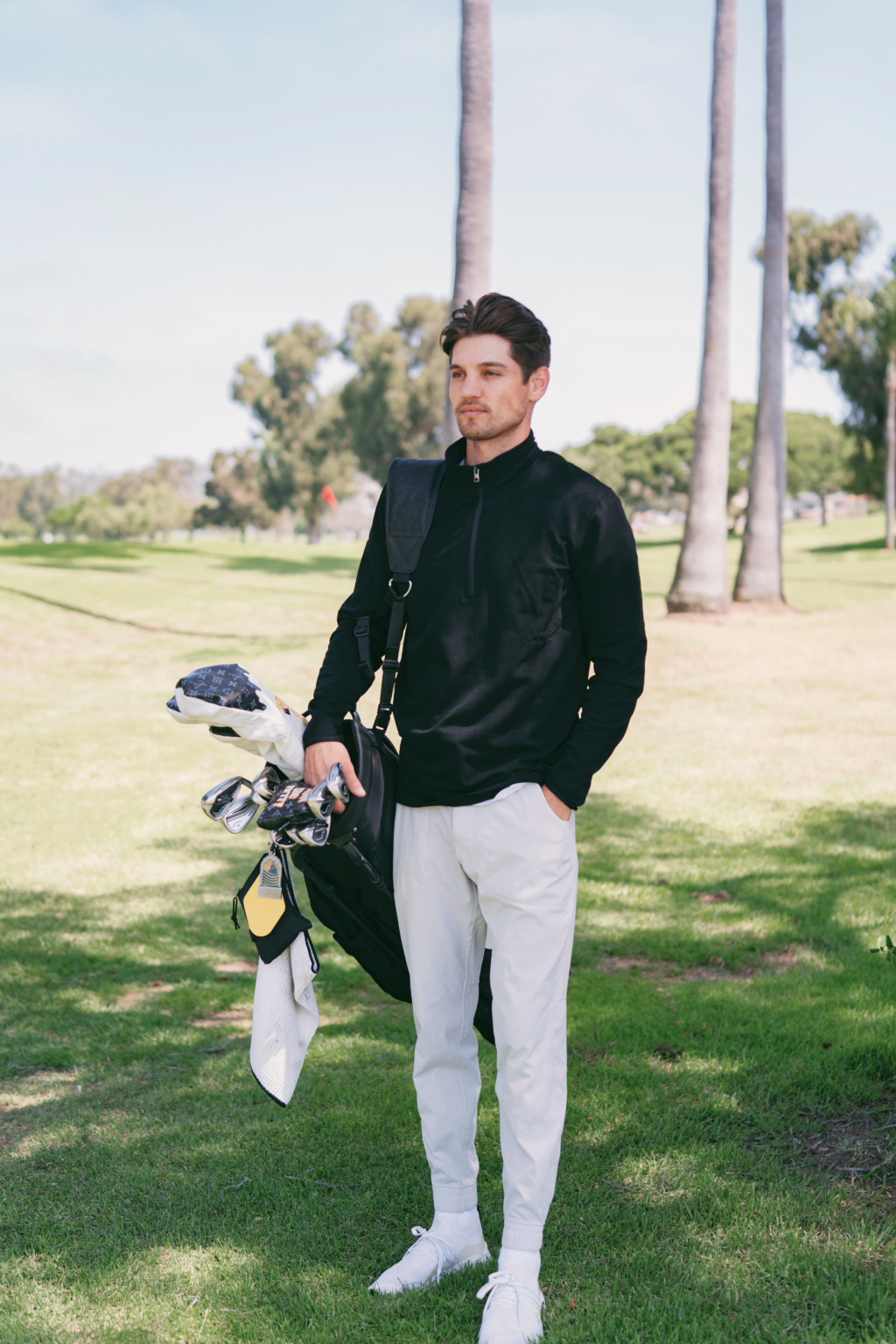 EXP20PQ Men's Perform Quarter-Zip Pullover - Image 7