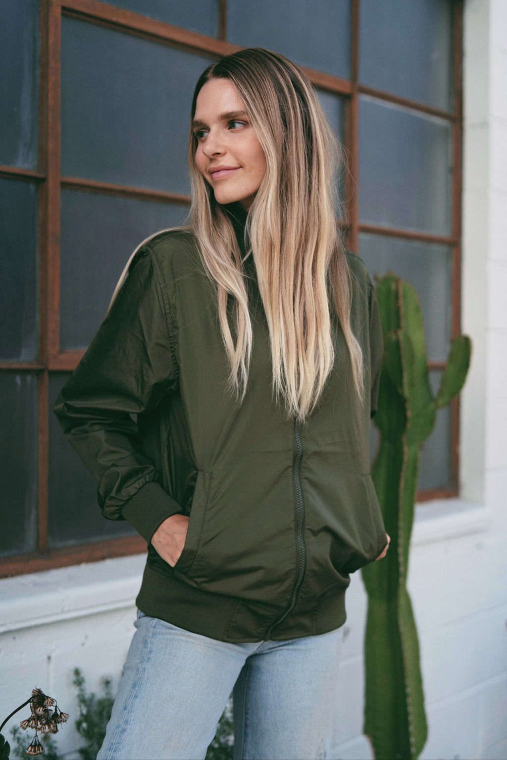 EXP52BMR Unisex Lightweight Bomber Jacket - Image 10
