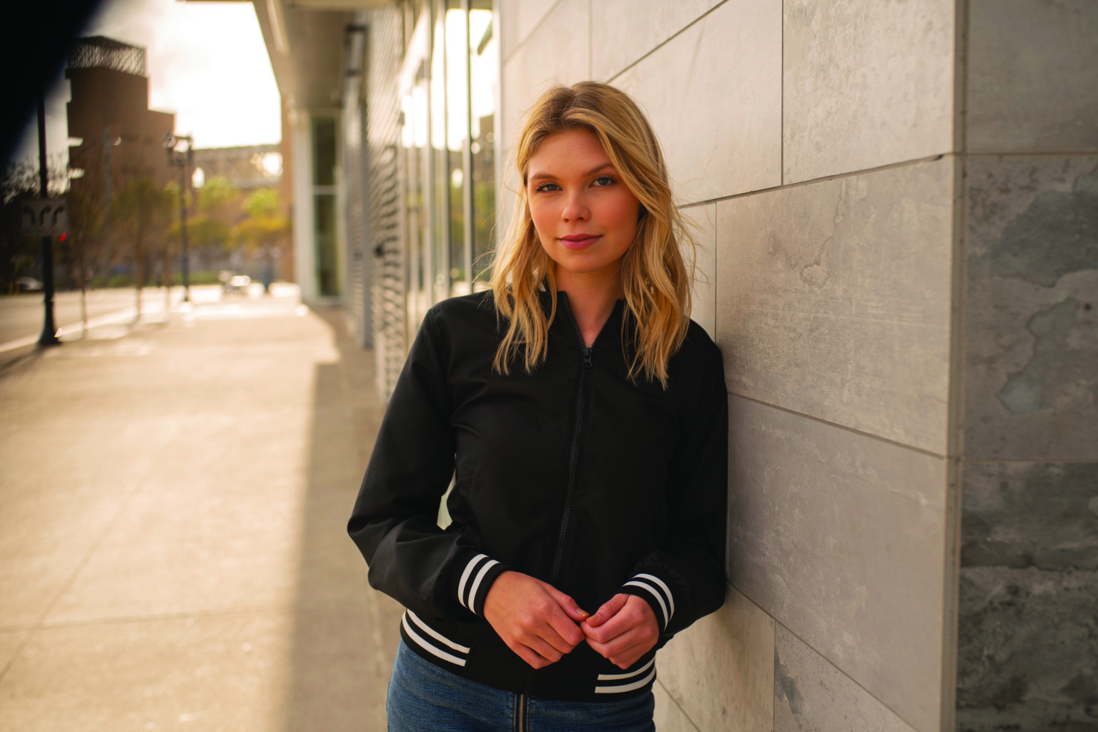 EXP52BMR Unisex Lightweight Bomber Jacket - Image 18