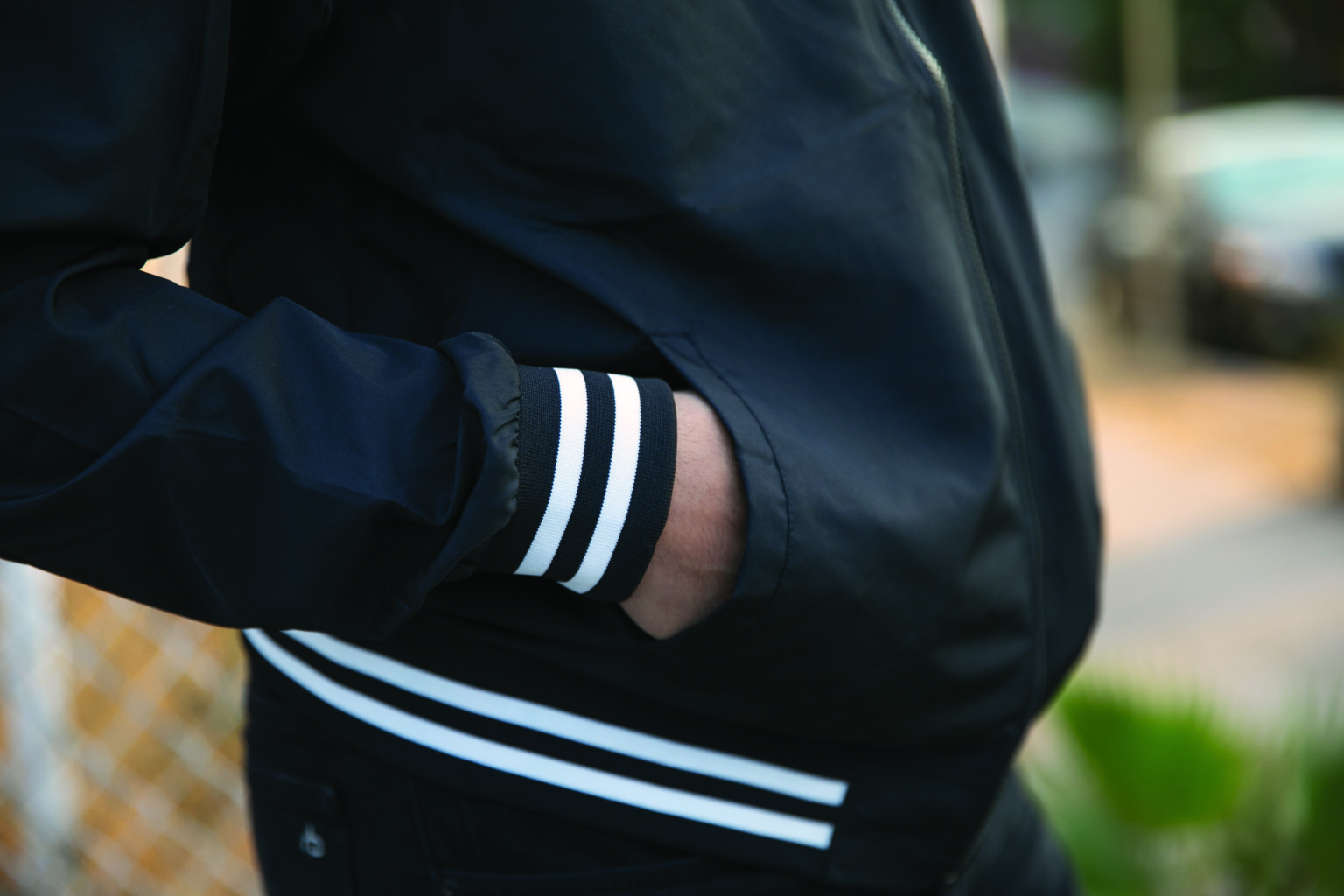 EXP52BMR Unisex Lightweight Bomber Jacket - Image 3