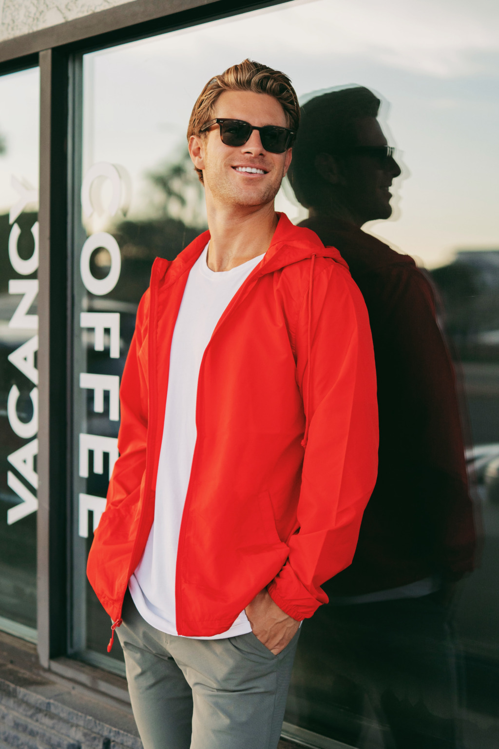 EXP54LWZ Men's Lightweight Windbreaker Full-Zip Jacket - Image 6