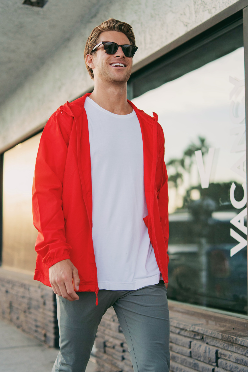 EXP54LWZ Men's Lightweight Windbreaker Full-Zip Jacket - Image 5