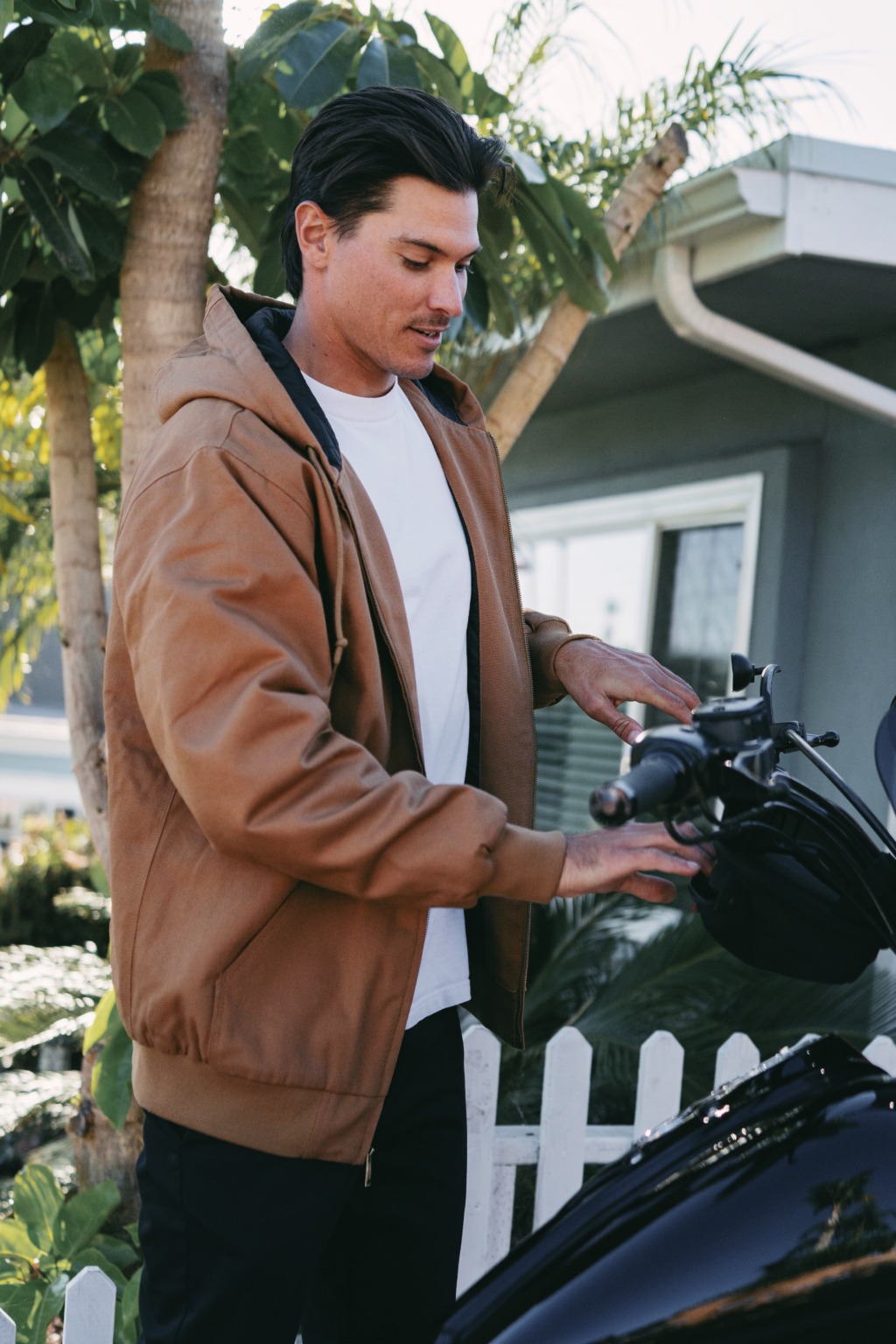 EXP550Z Men's Insulated Canvas Workwear Jacket - Image 2