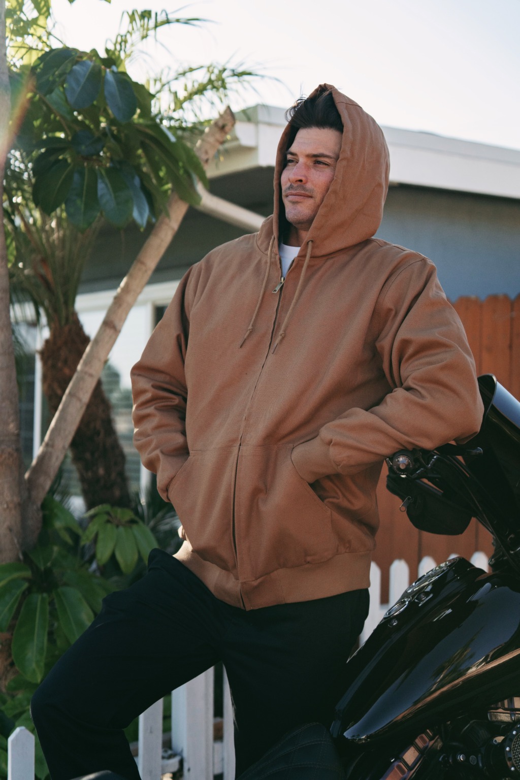 EXP550Z Men's Insulated Canvas Workwear Jacket - Image 3
