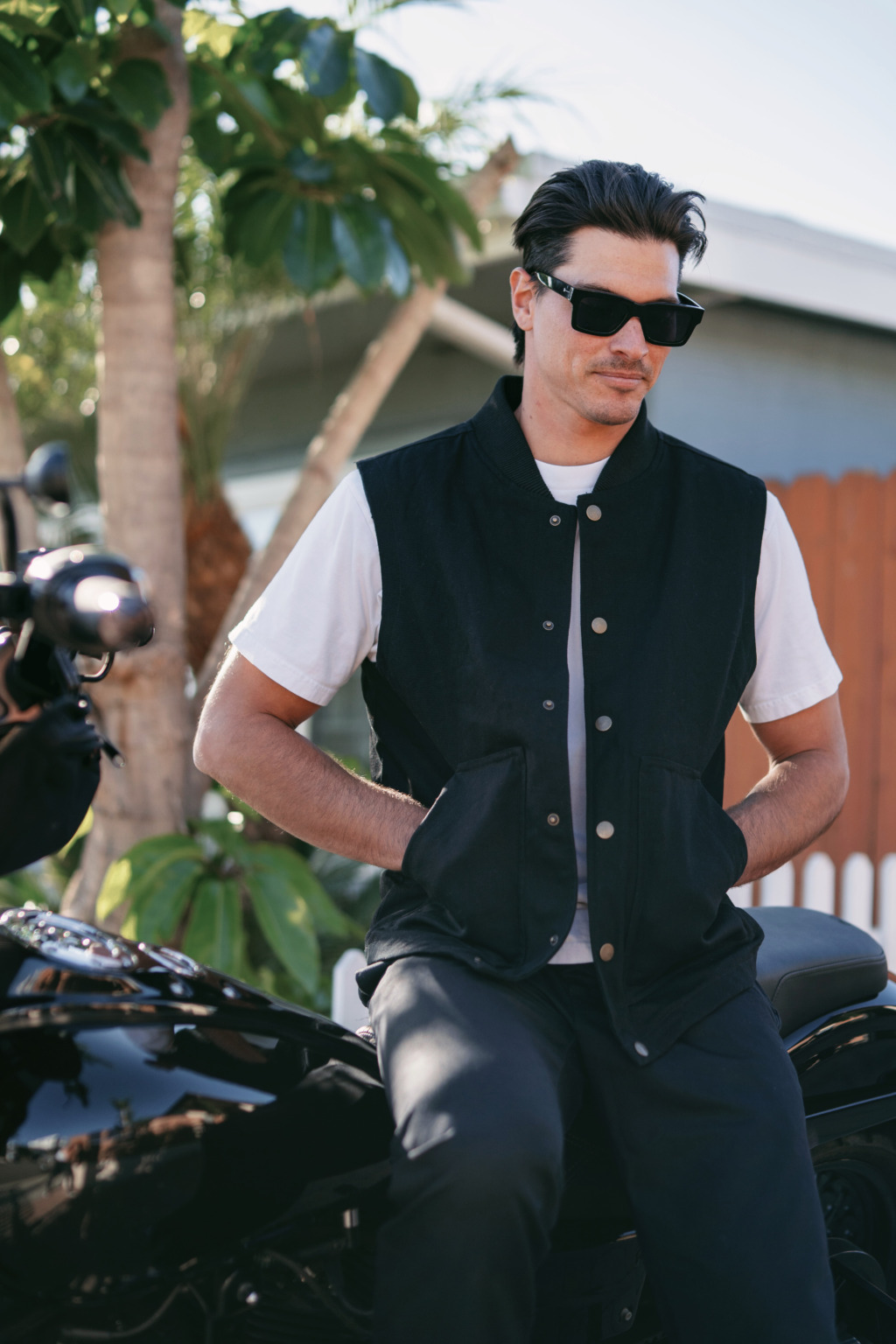 EXP560V Men's Insulated Canvas Workwear Vest - Image 8