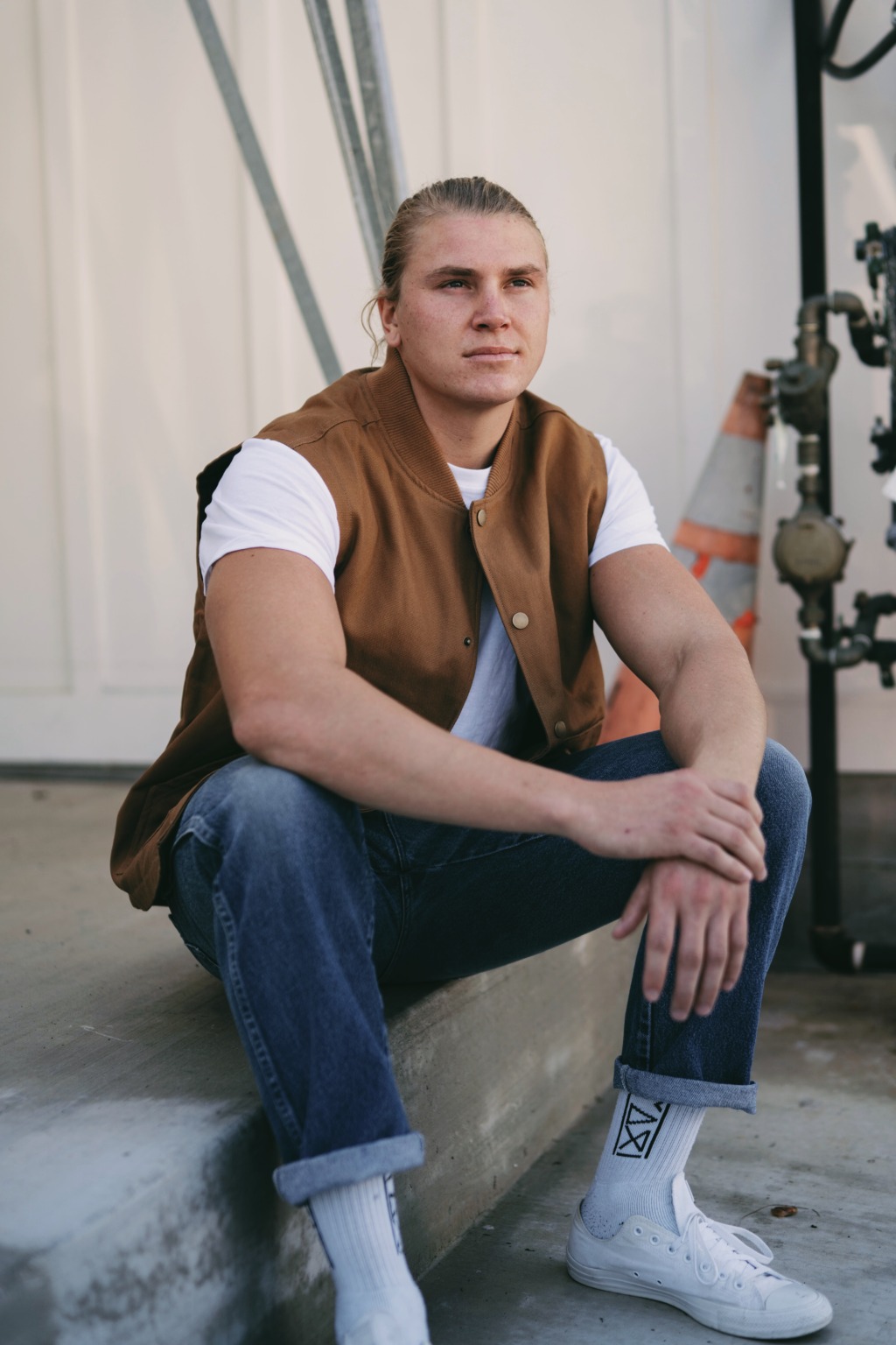 EXP560V Men's Insulated Canvas Workwear Vest - Image 13