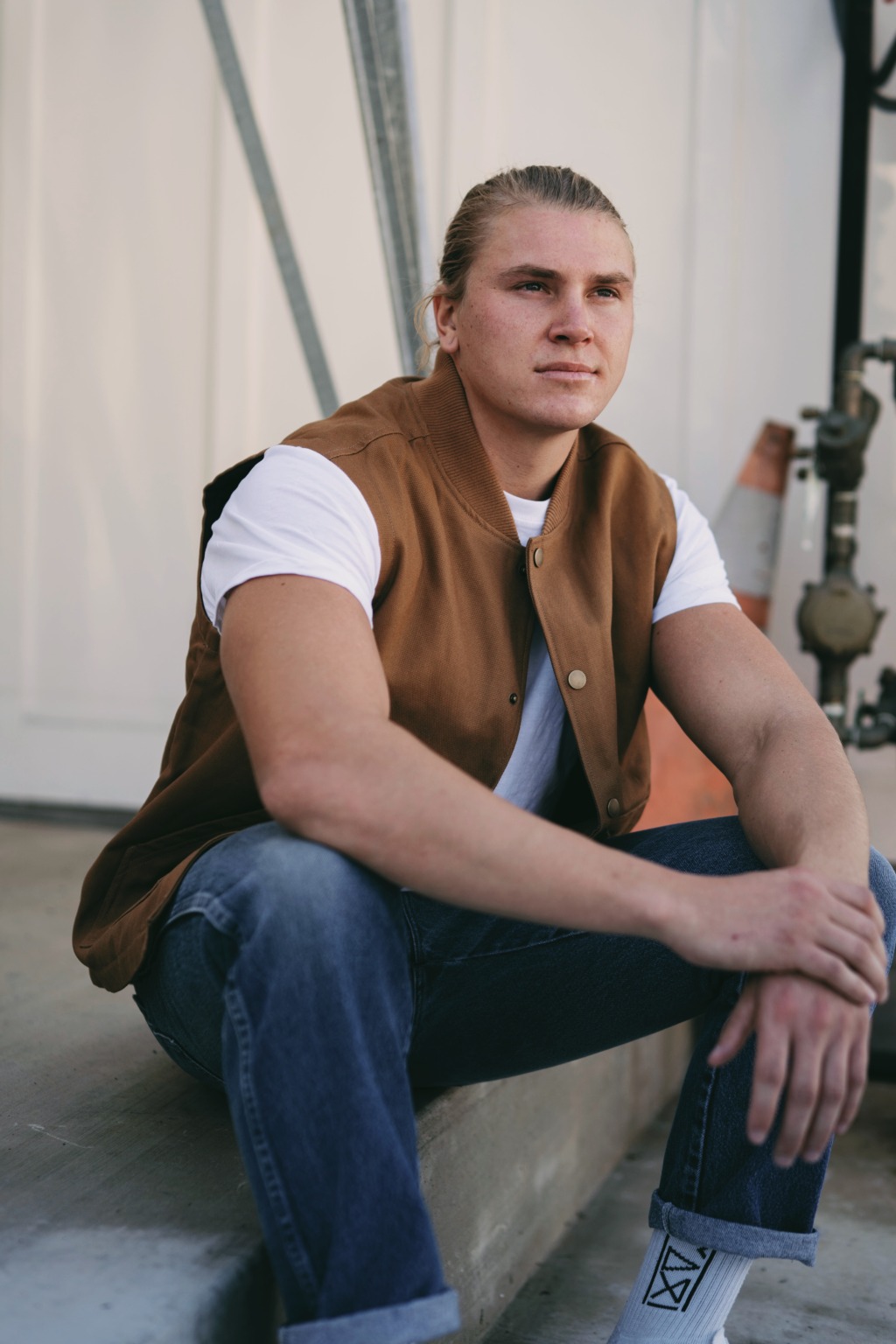 EXP560V Men's Insulated Canvas Workwear Vest - Image 15