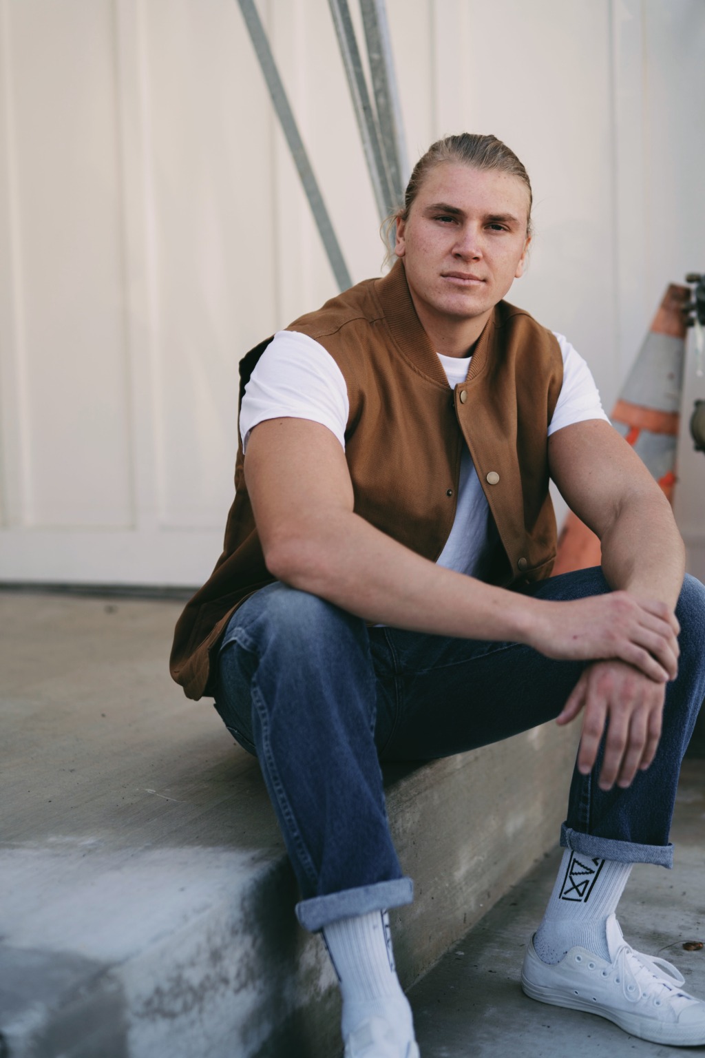 EXP560V Men's Insulated Canvas Workwear Vest - Image 11