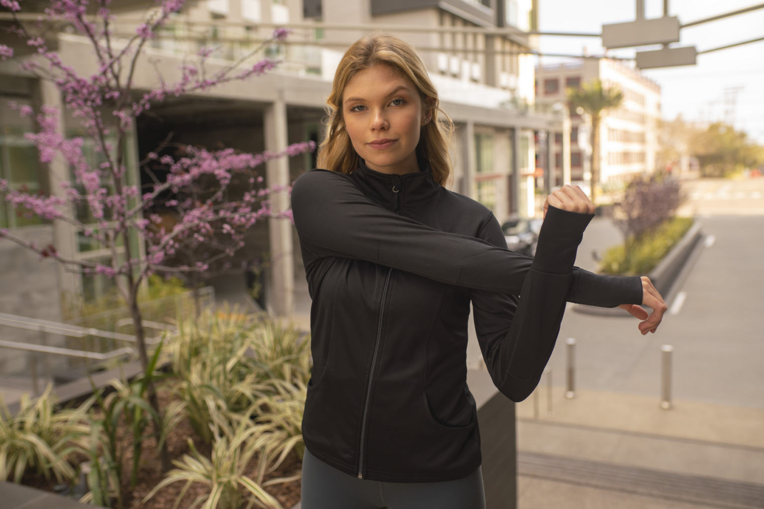EXP60PAZ Women's Poly-Tech Full-Zip Track Jacket - Image 29