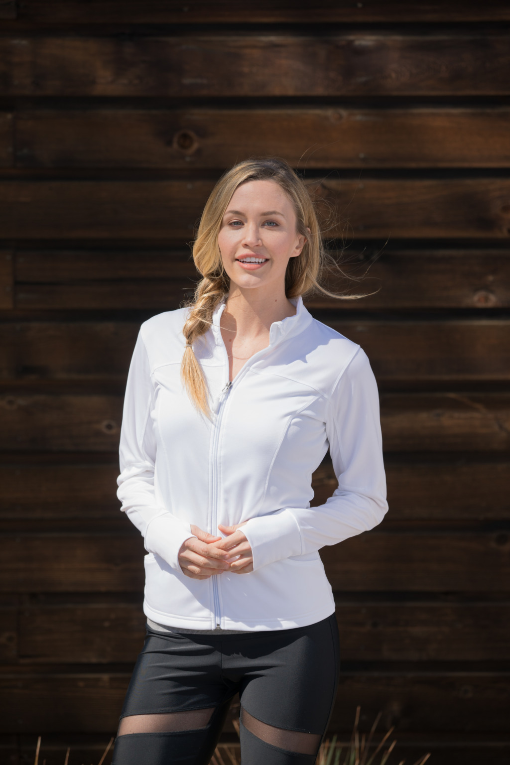 EXP60PAZ Women's Poly-Tech Full-Zip Track Jacket