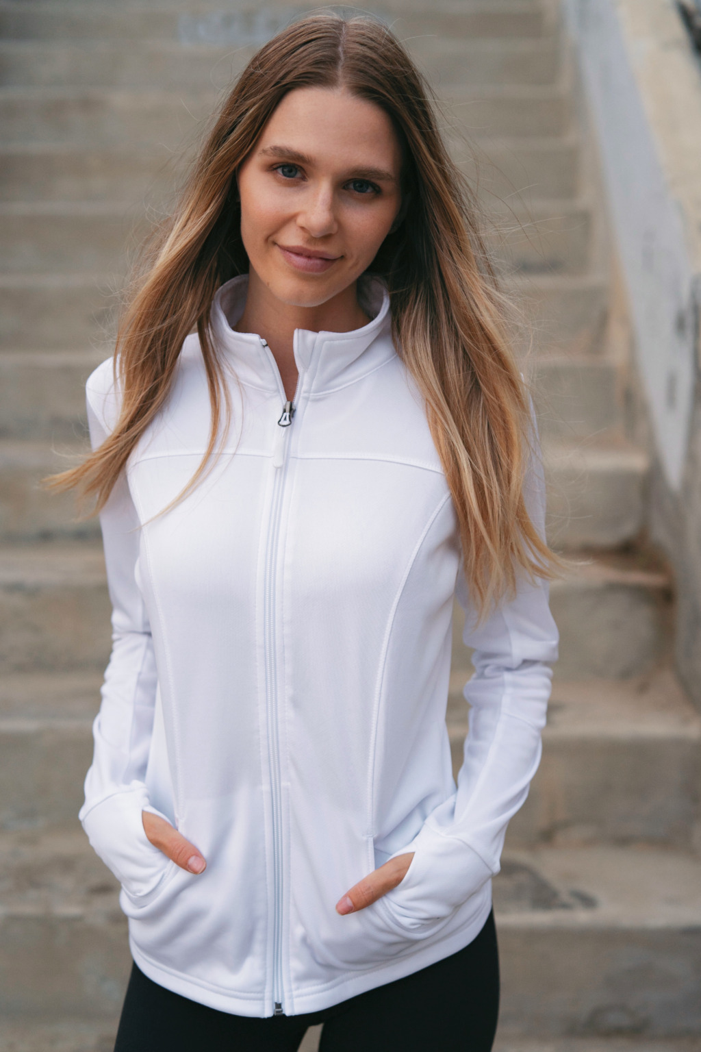 EXP60PAZ Women's Poly-Tech Full-Zip Track Jacket - Image 24