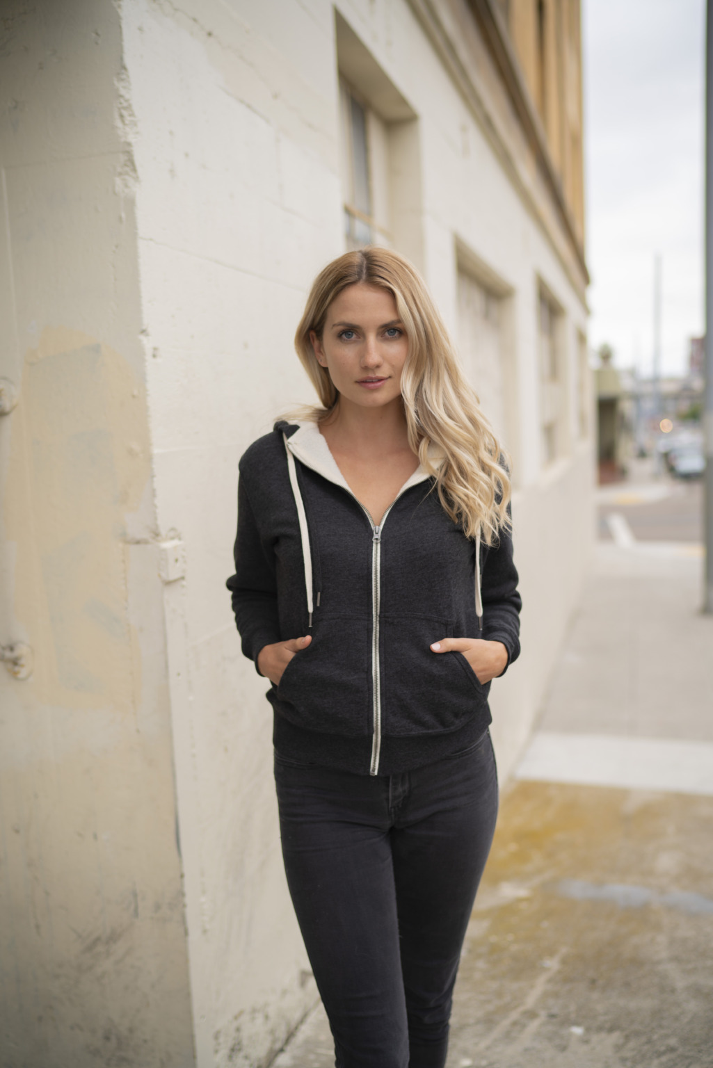 EXP90SHZ Unisex Sherpa-Lined Hooded Sweatshirt - Image 7