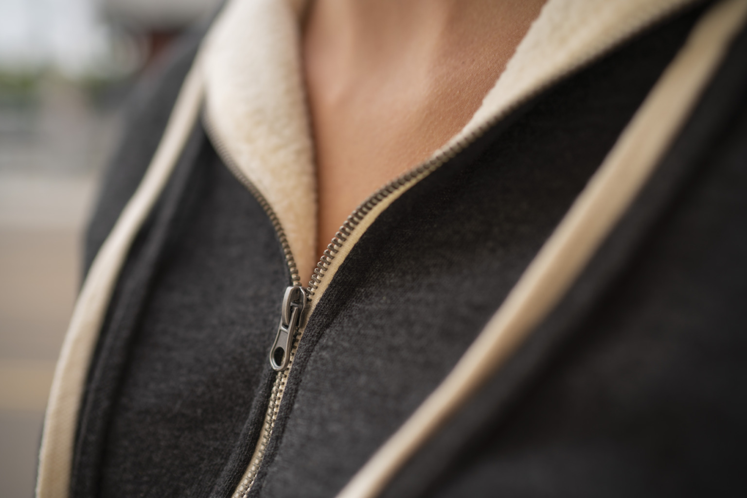 EXP90SHZ Unisex Sherpa-Lined Hooded Sweatshirt - Image 2