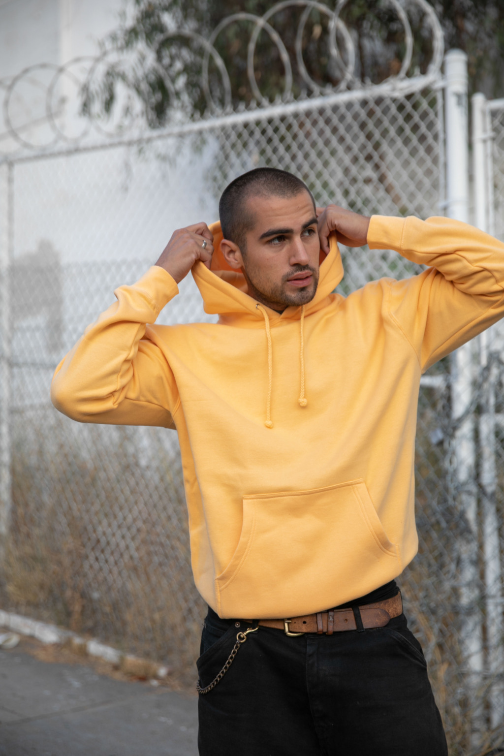 IND4000 Unisex Heavyweight Hooded Sweatshirt