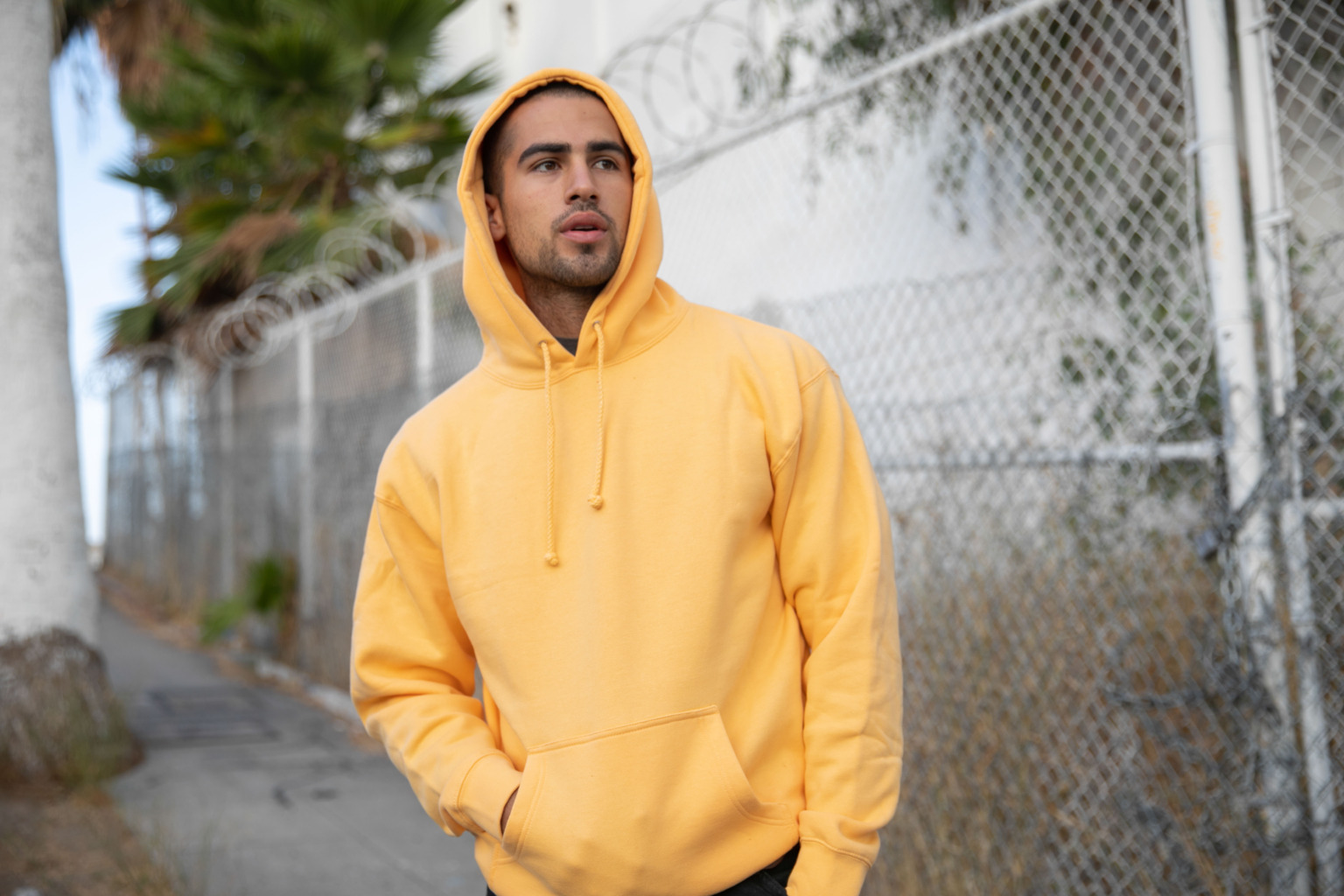 IND4000 Unisex Heavyweight Hooded Sweatshirt - Image 8