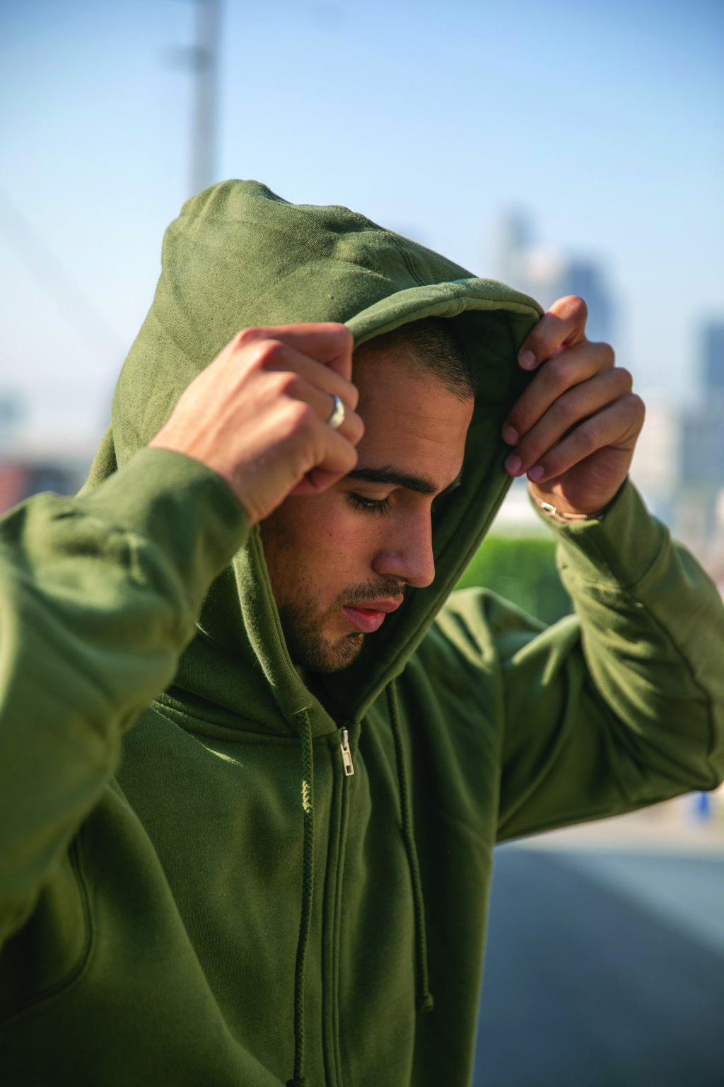 IND4000Z Unisex Heavyweight Full-Zip Hooded Sweatshirt - Image 9