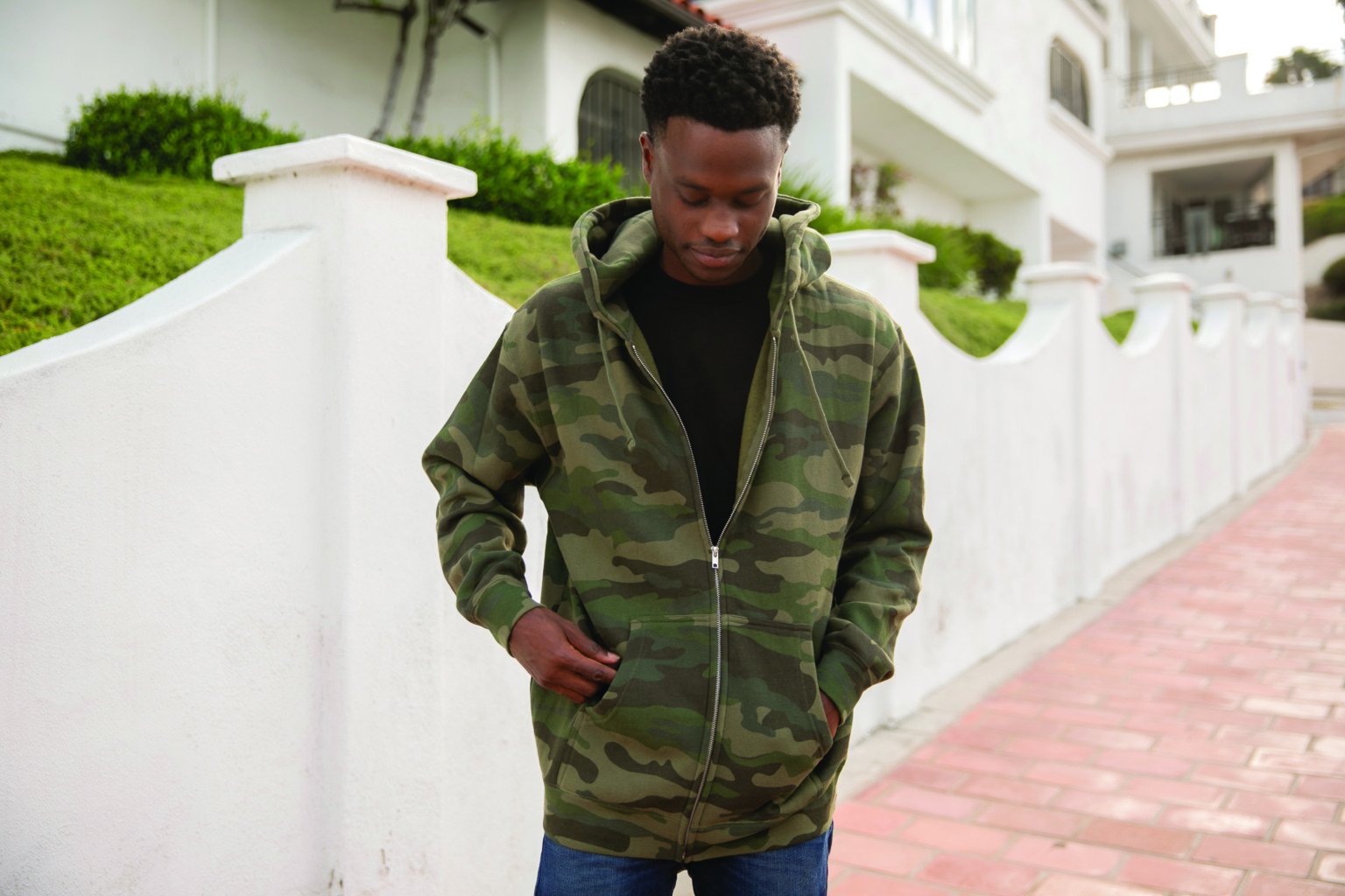 IND4000Z Unisex Heavyweight Full-Zip Hooded Sweatshirt