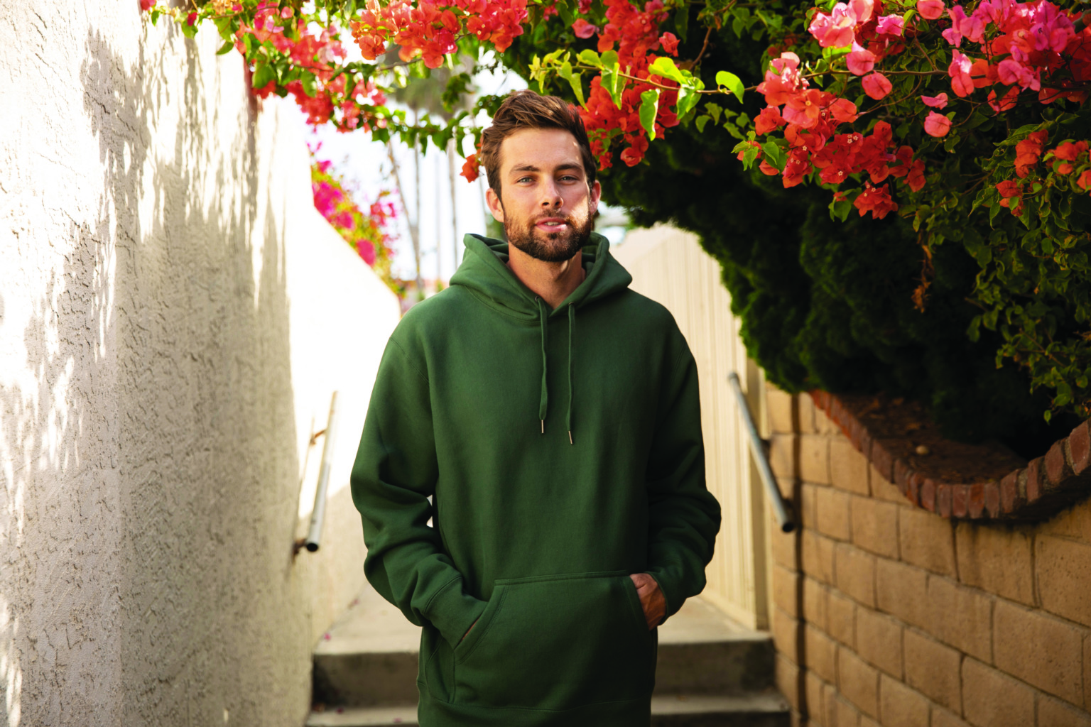 IND5000P Legend - Premium Heavyweight Cross-Grain Hooded Sweatshirt - Image 3