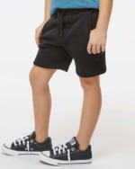 PRM11SRT Toddler Lightweight Special Blend Fleece Shorts - Image 3
