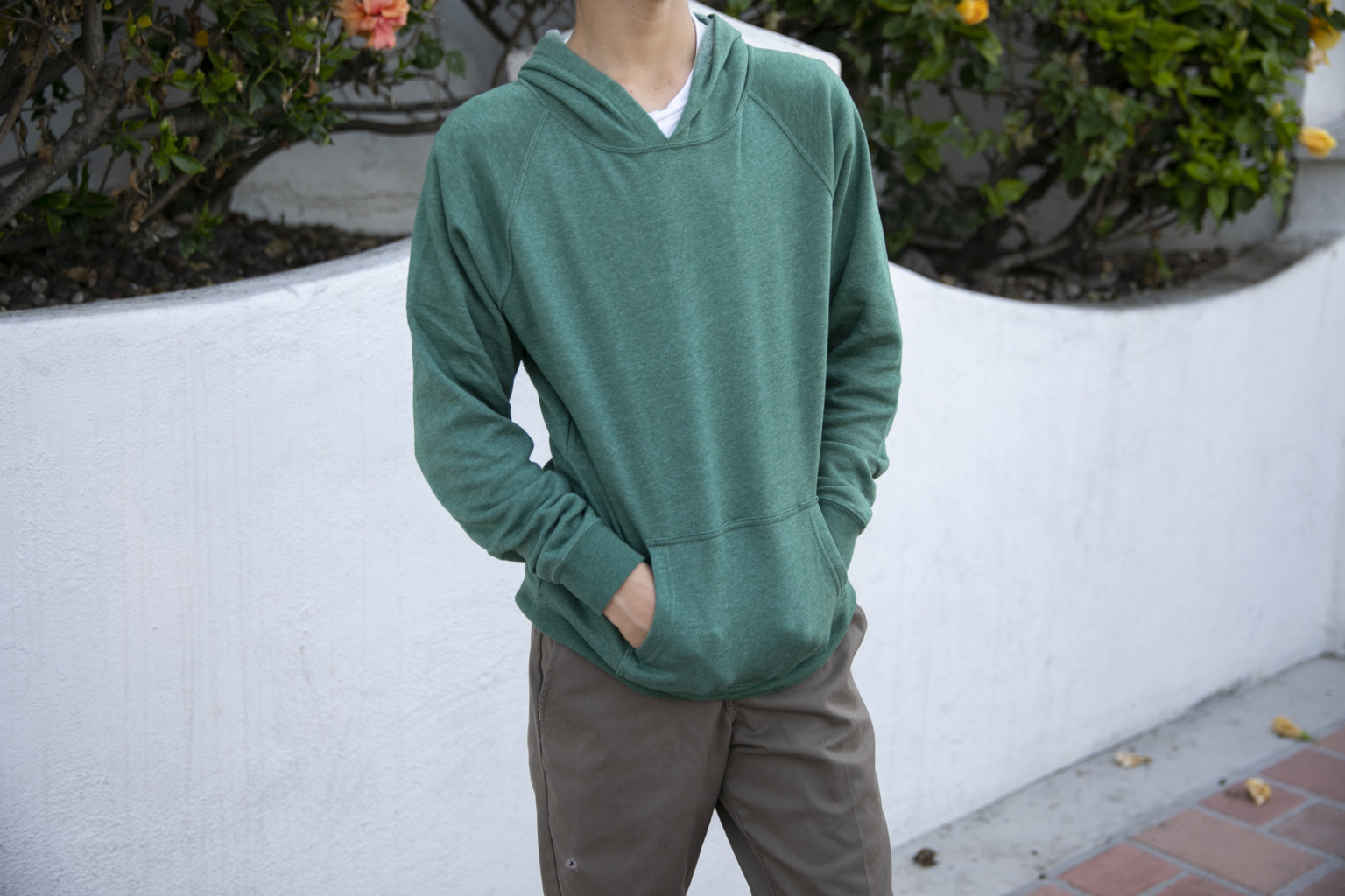 PRM15YSB Youth Lightweight Special Blend Raglan Hooded Sweatshirt - Image 8