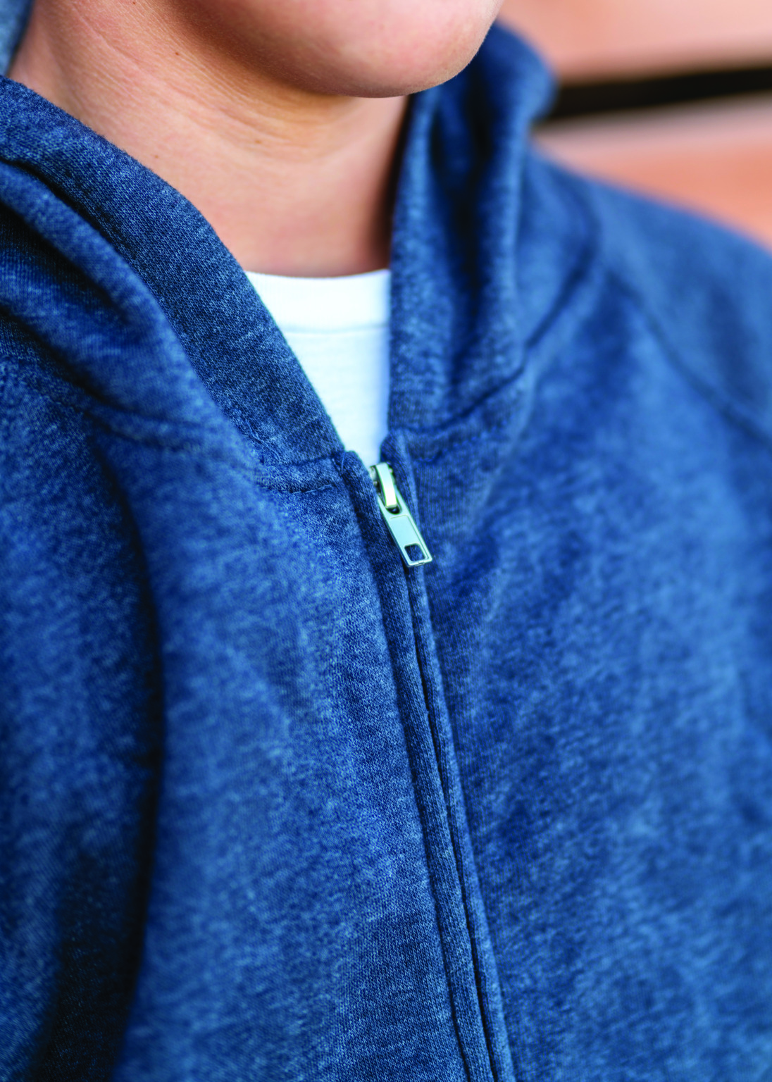PRM15YSBZ Youth Lightweight Special Blend Raglan Zip Hood - Image 3