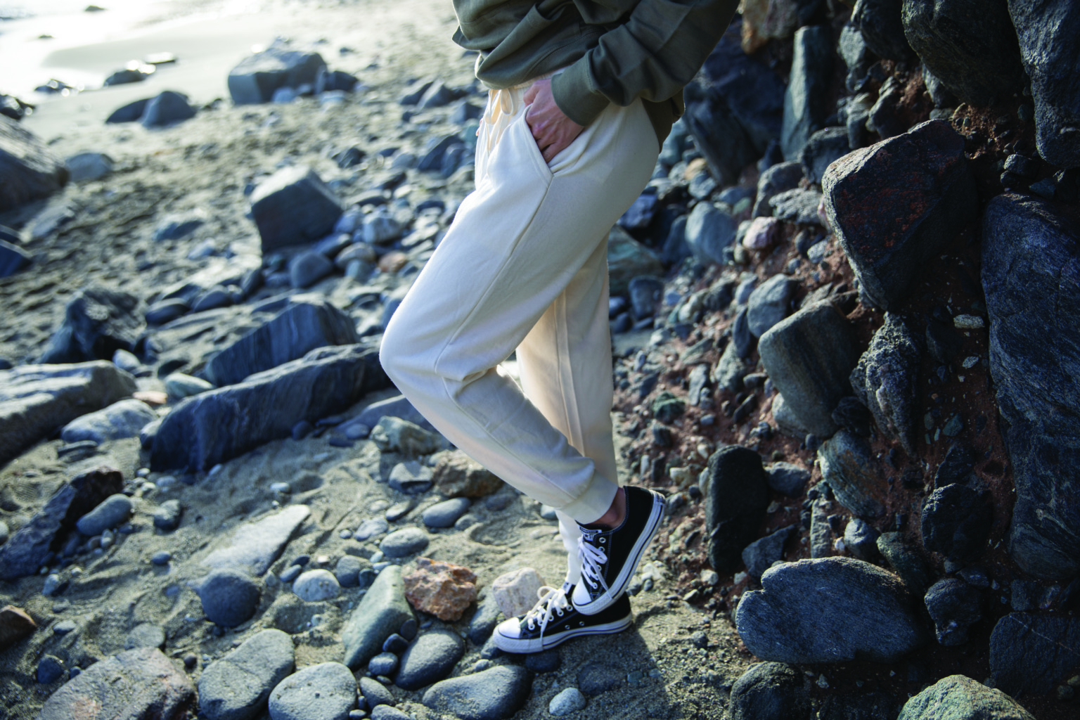 PRM20PNT Women's California Wave Wash Sweatpants - Image 2