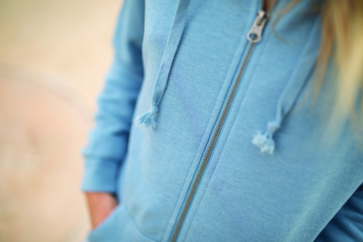 PRM2500Z Women's California Wave Wash Full-Zip Hooded Sweatshirt - Image 3