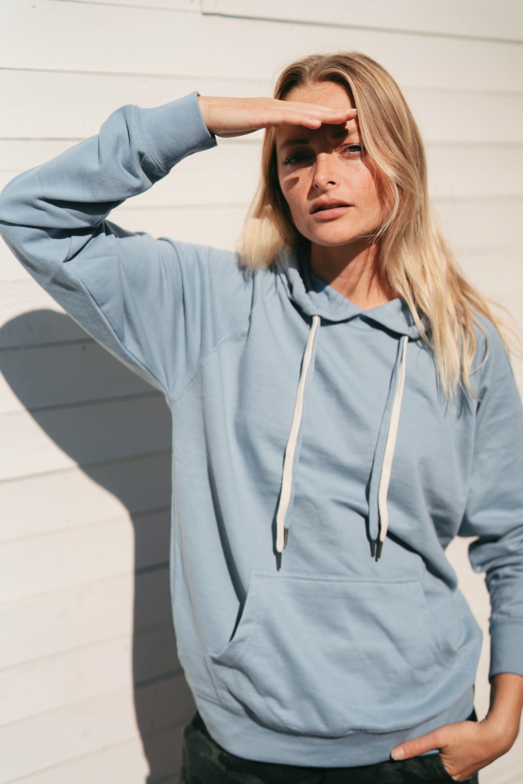 SS1000 Unisex Icon Lightweight Loopback Terry Hooded Sweatshirt - Image 11