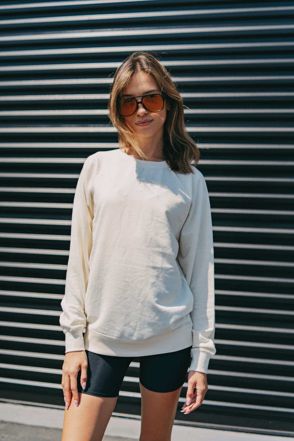 SS1000C Unisex Icon Lightweight Loopback Terry Crewneck Sweatshirt - Image 3
