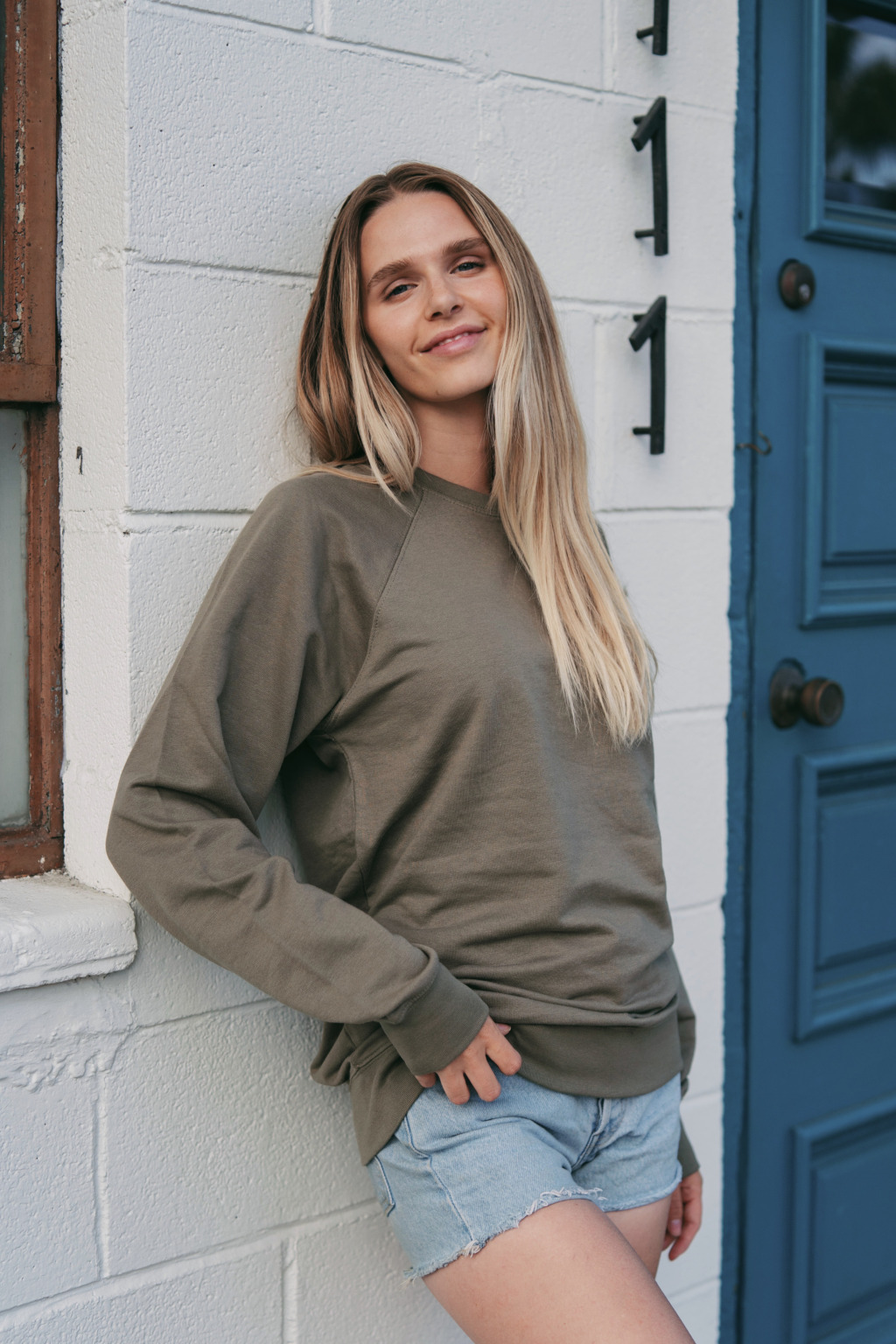 SS1000C Unisex Icon Lightweight Loopback Terry Crewneck Sweatshirt - Image 21