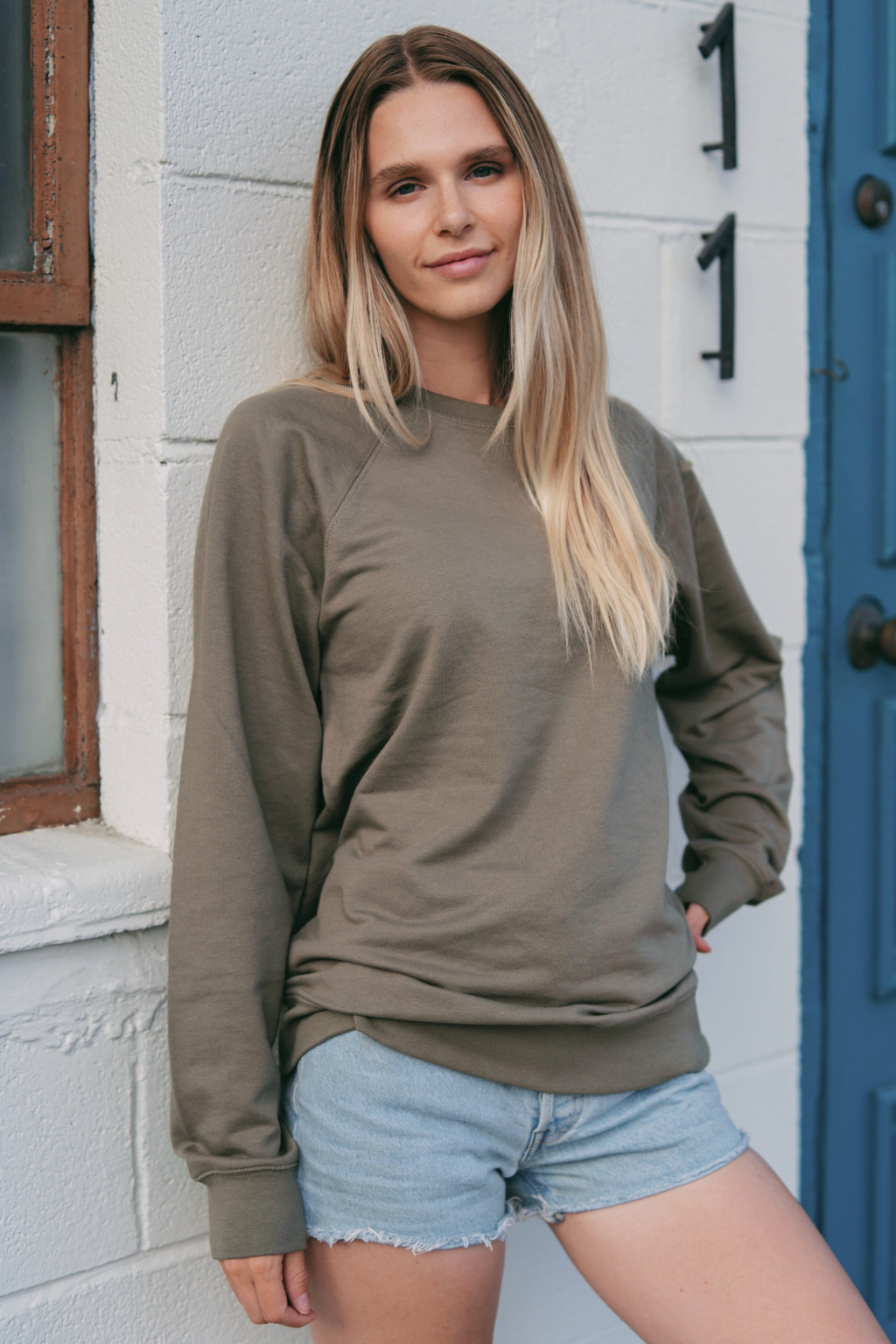 SS1000C Unisex Icon Lightweight Loopback Terry Crewneck Sweatshirt - Image 35