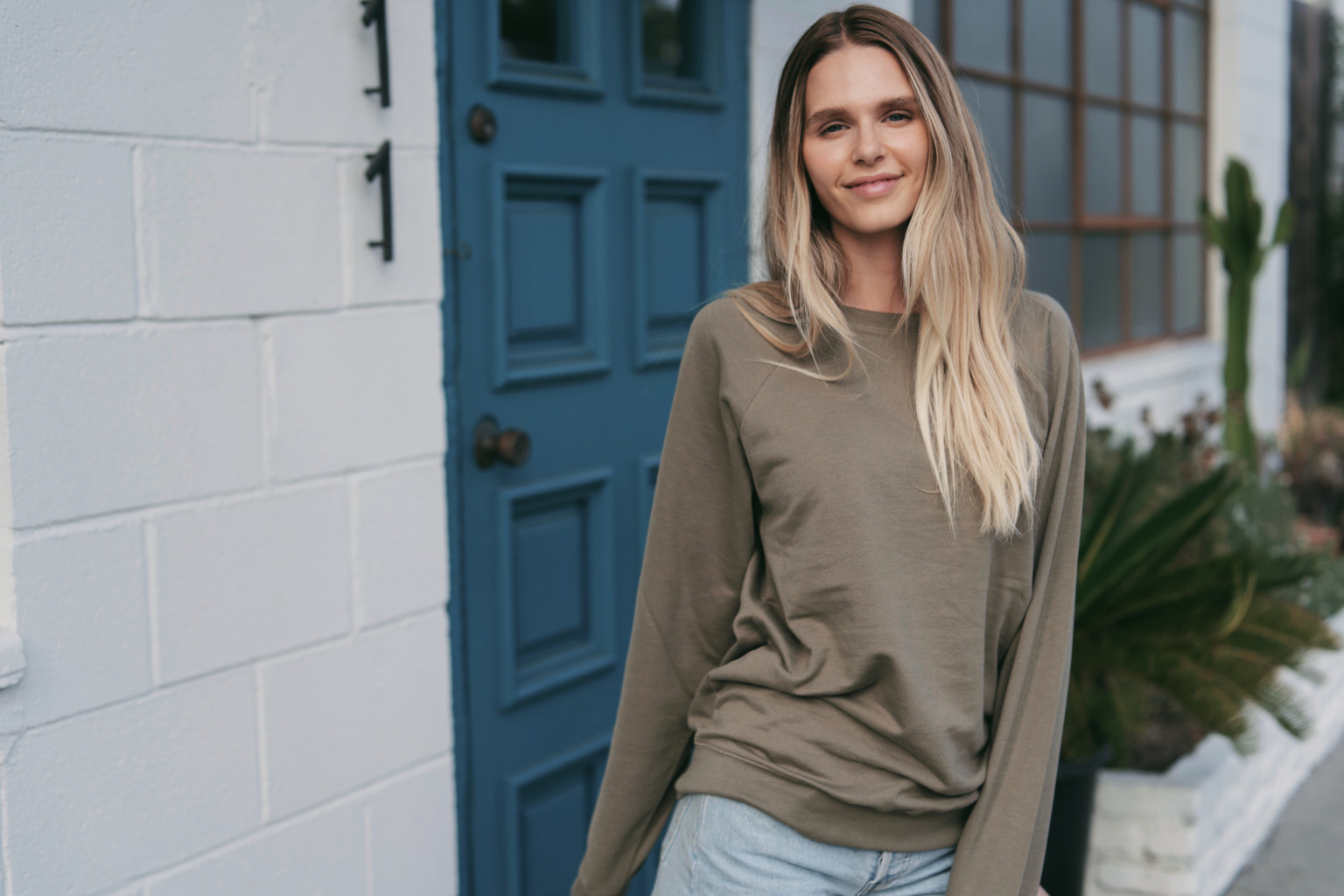 SS1000C Unisex Icon Lightweight Loopback Terry Crewneck Sweatshirt - Image 18