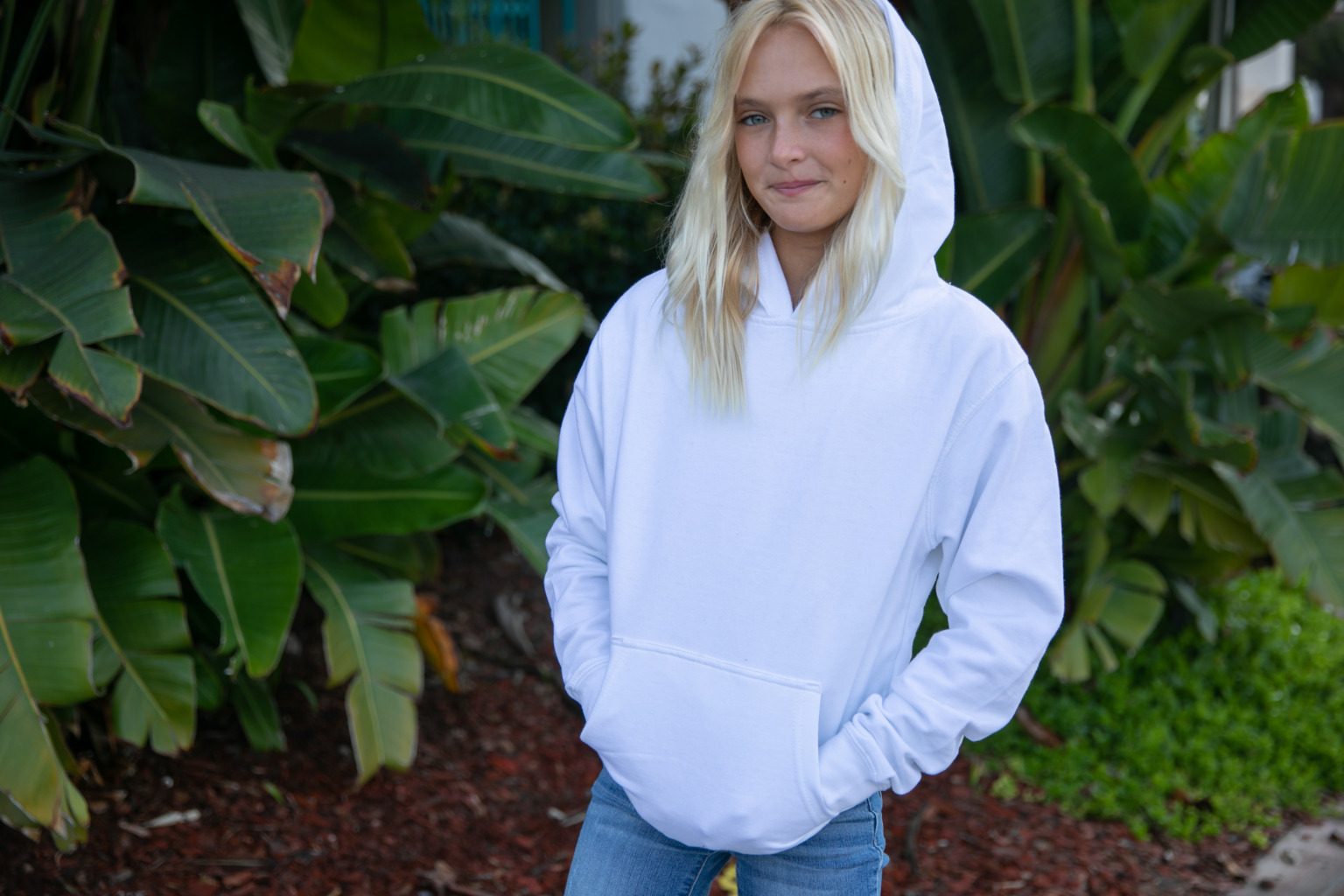 SS4001Y Youth Midweight Hooded Sweatshirt - Image 10