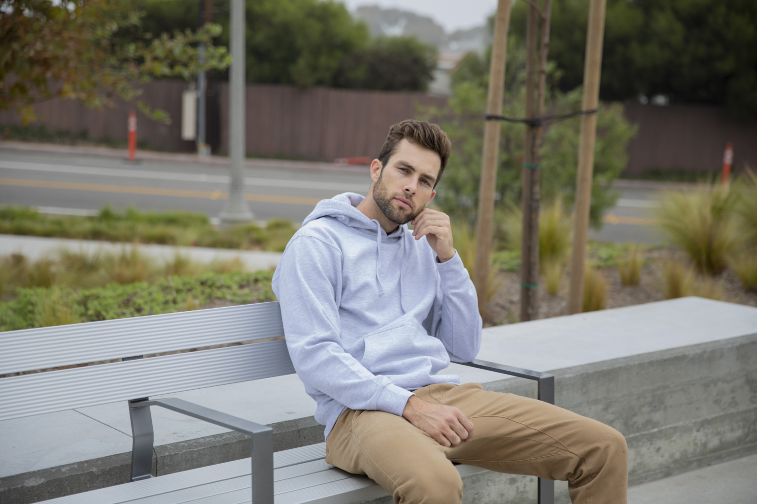SS4500 Unisex Midweight Hooded Sweatshirt - Image 4
