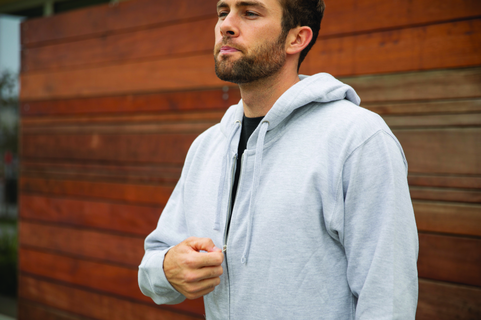 SS4500Z Unisex Midweight Full-Zip Hooded Sweatshirt - Image 5
